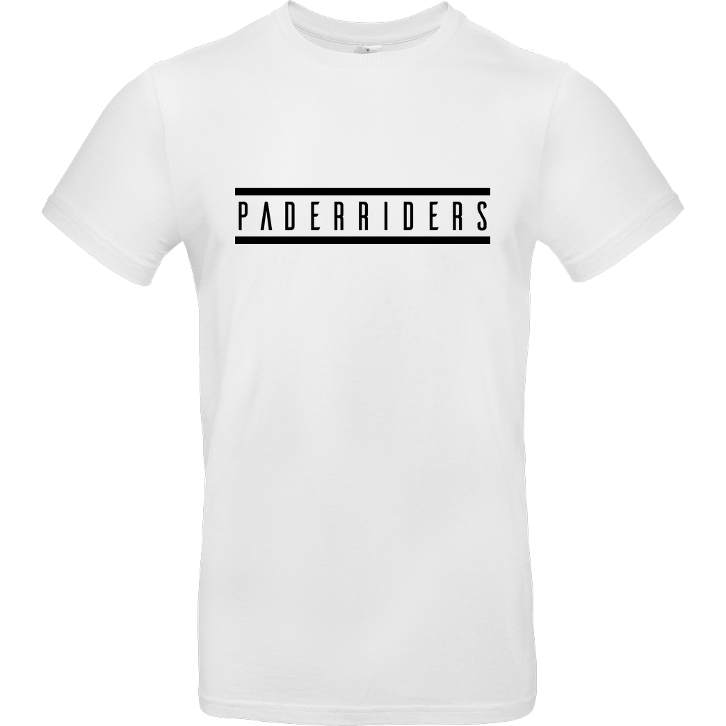 PaderRiders PaderRiders - Logo T-Shirt B&C EXACT 190 - Weiß