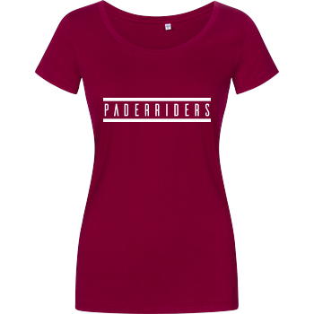 PaderRiders - Logo Damenshirt berry