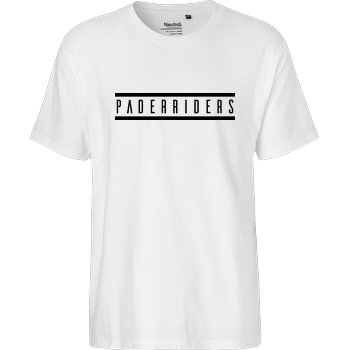 PaderRiders - Logo Fairtrade T-Shirt - weiß