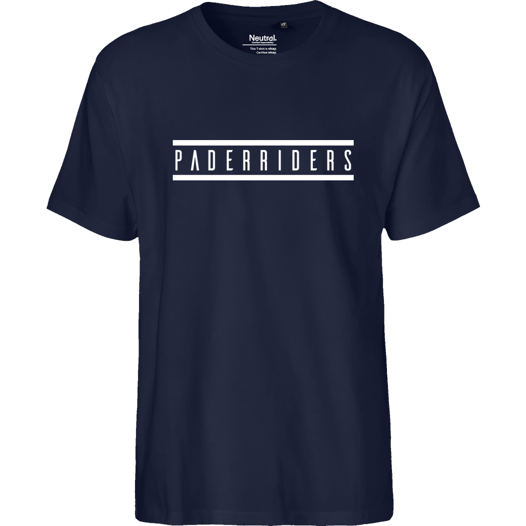 PaderRiders PaderRiders - Logo T-Shirt Fairtrade T-Shirt - navy