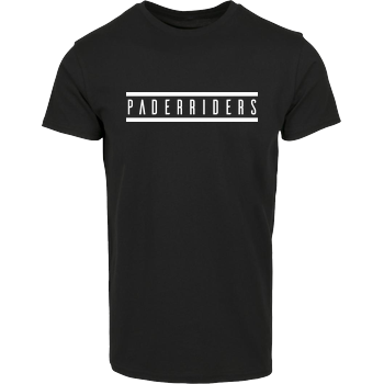 PaderRiders - Logo Hausmarke T-Shirt  - Schwarz