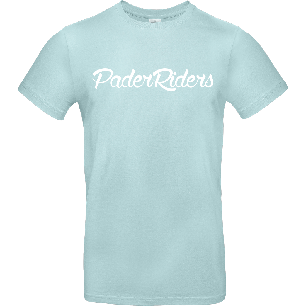 PaderRiders PaderRiders - Script Logo T-Shirt B&C EXACT 190 - Mint