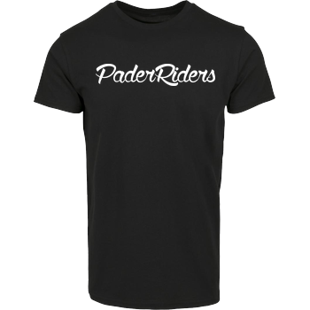 PaderRiders - Script Logo Hausmarke T-Shirt  - Schwarz