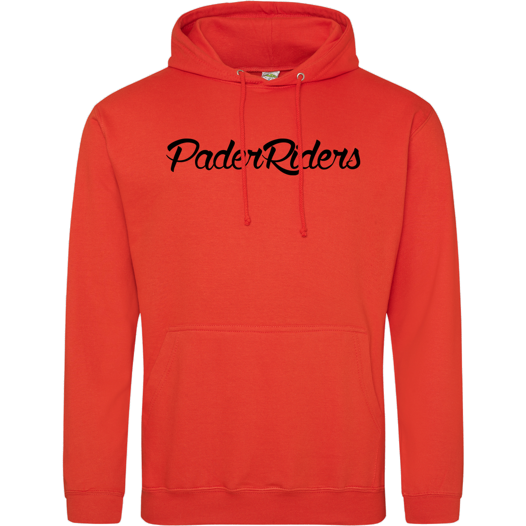PaderRiders PaderRiders - Script Logo Sweatshirt JH Hoodie - Orange