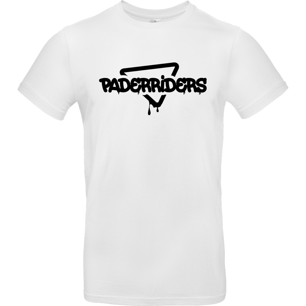PaderRiders PaderRiders - Triangle T-Shirt B&C EXACT 190 - Weiß