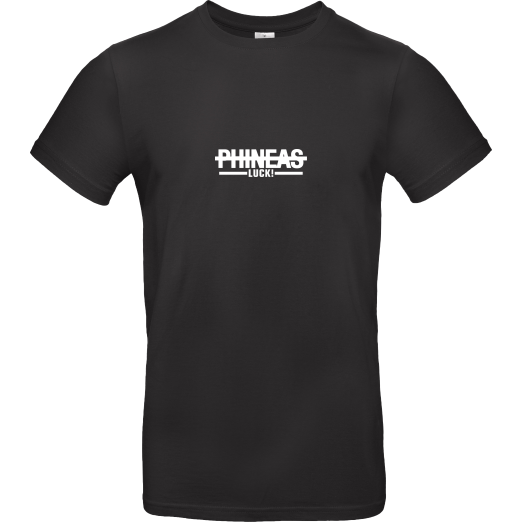 PhineasFIFA PhineasFIFA - Phineas Luck! T-Shirt B&C EXACT 190 - Schwarz