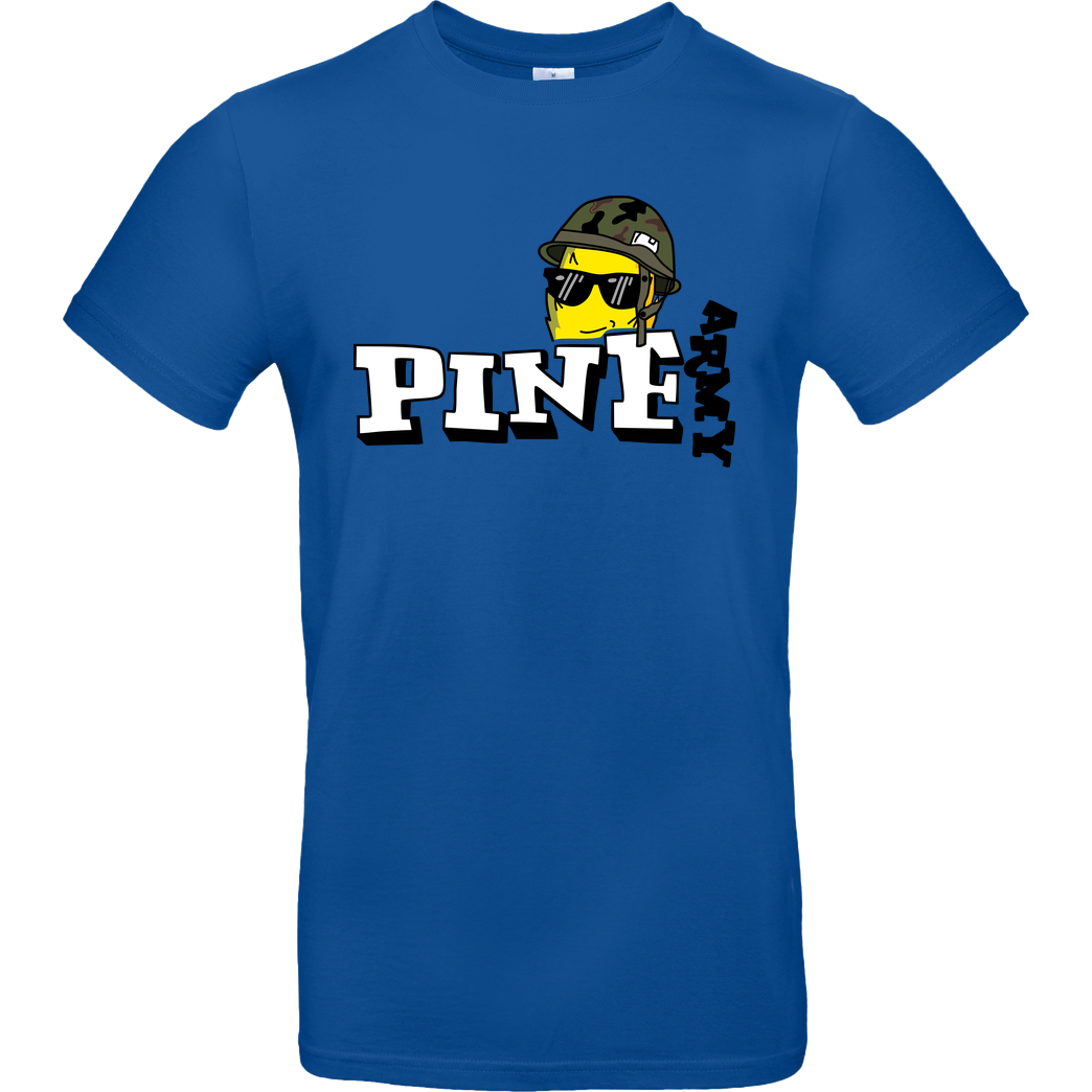 Pine Pine - Army T-Shirt B&C EXACT 190 - Royal