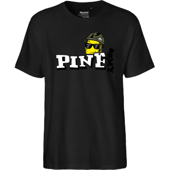 Pine - Army Fairtrade T-Shirt - schwarz