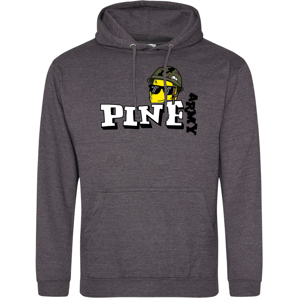 Pine Pine - Army Sweatshirt JH Hoodie - Dark heather grey