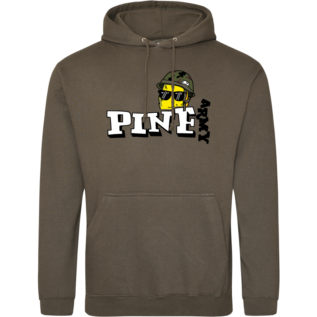 Pine Pine - Army Sweatshirt JH Hoodie - Khaki