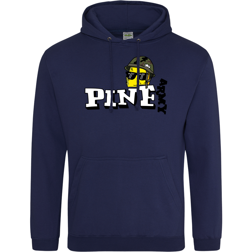 Pine Pine - Army Sweatshirt JH Hoodie - Navy