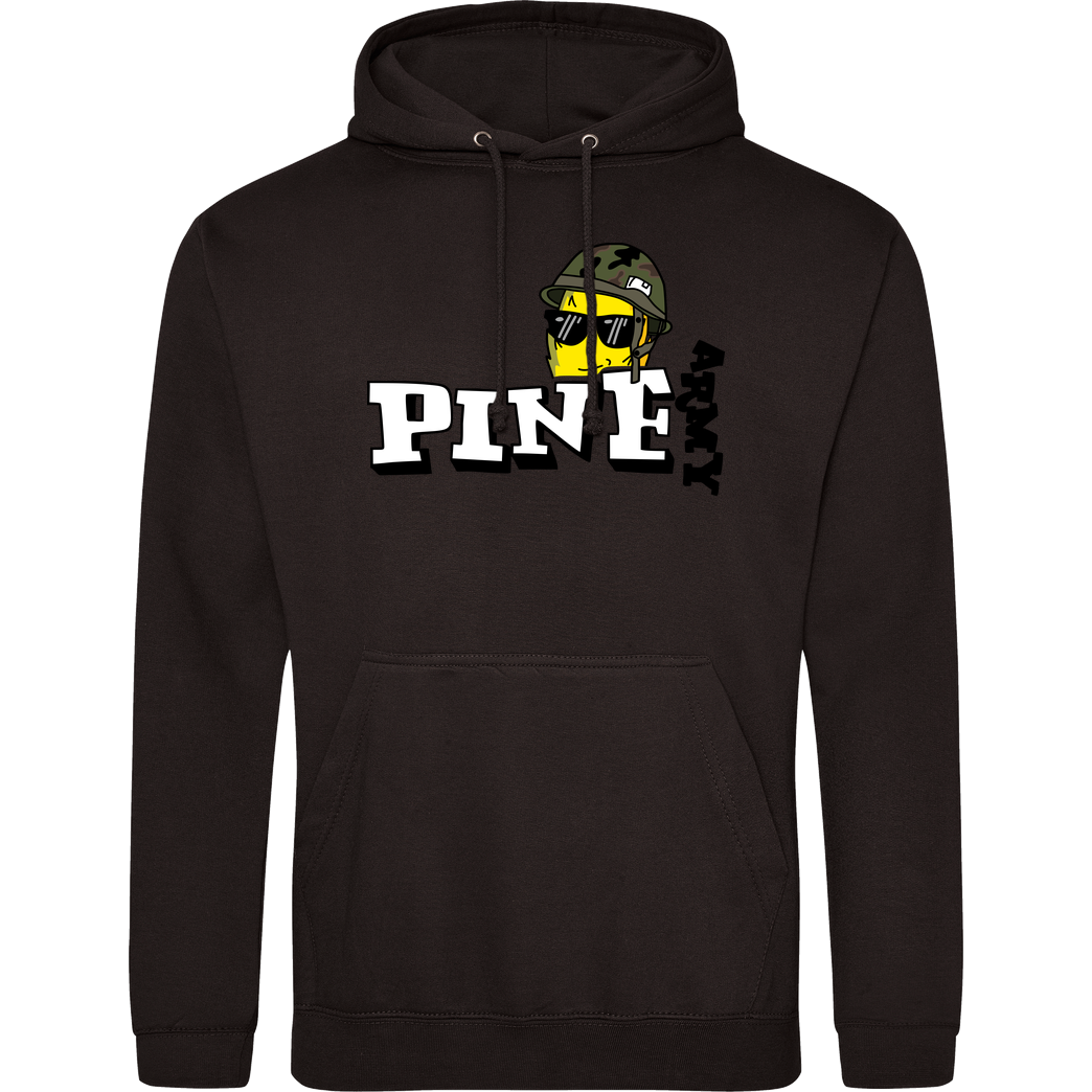 Pine Pine - Army Sweatshirt JH Hoodie - Schwarz