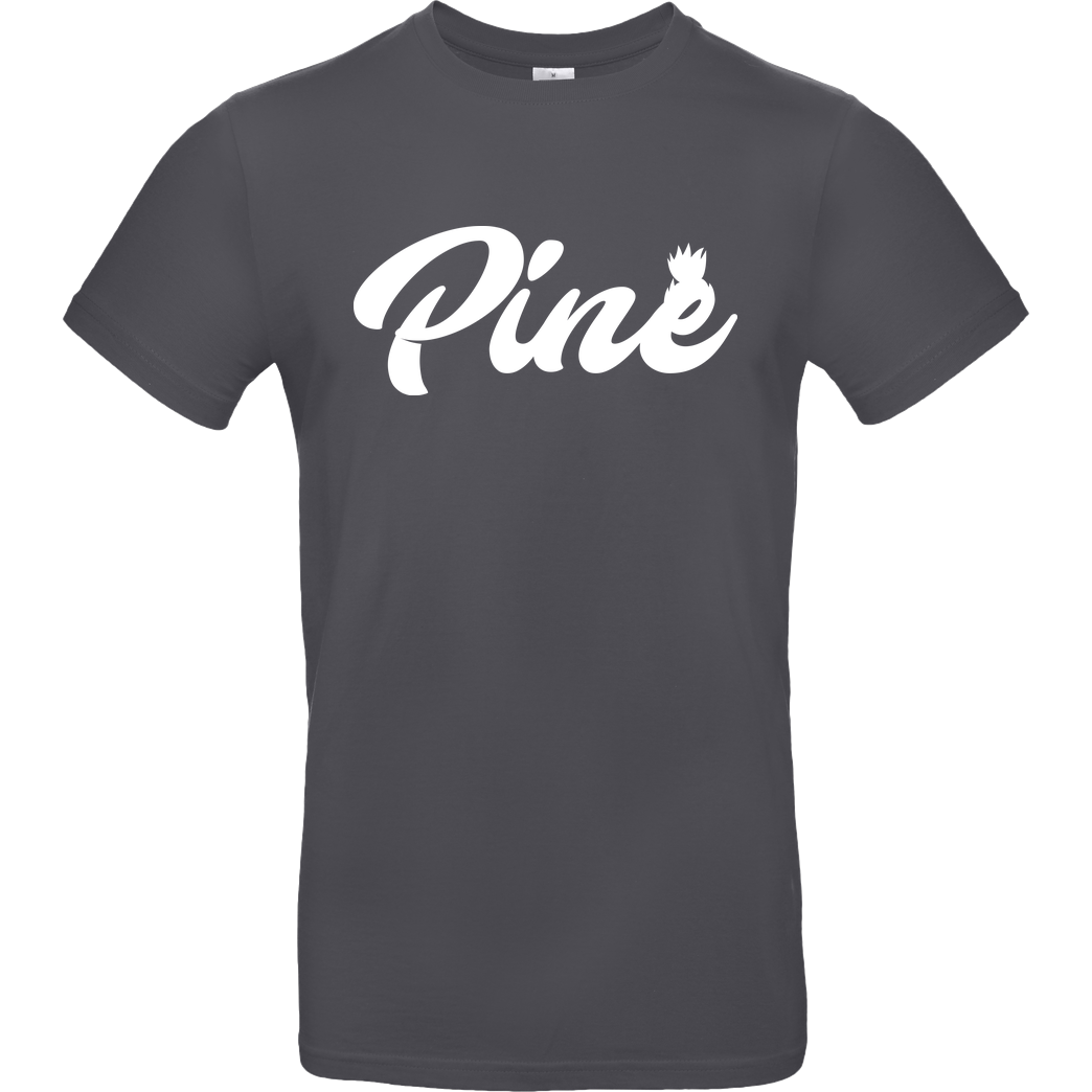 Pine Pine - Logo T-Shirt B&C EXACT 190 - Dark Grey