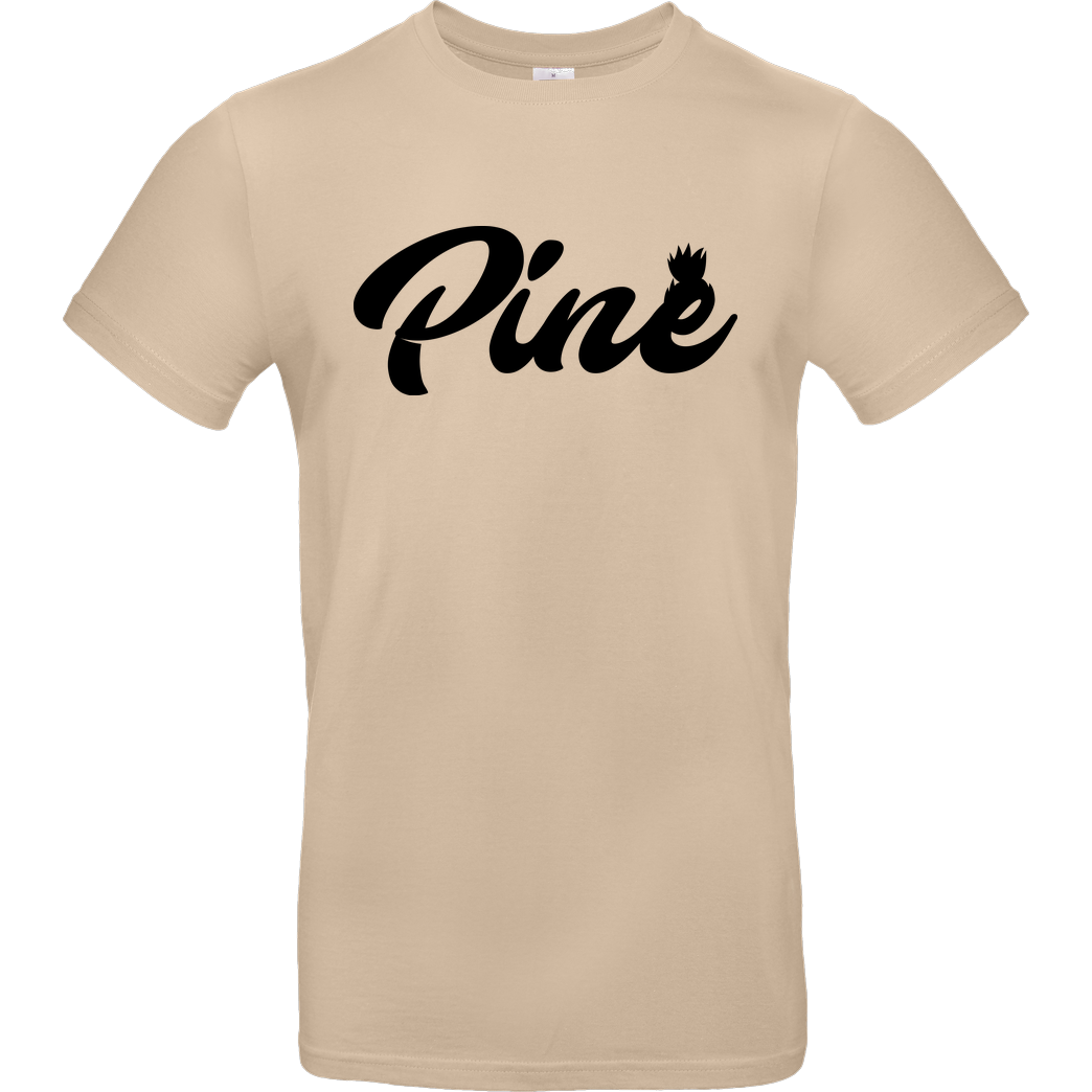 Pine Pine - Logo T-Shirt B&C EXACT 190 - Sand