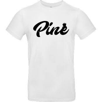 Pine - Logo B&C EXACT 190 - Weiß