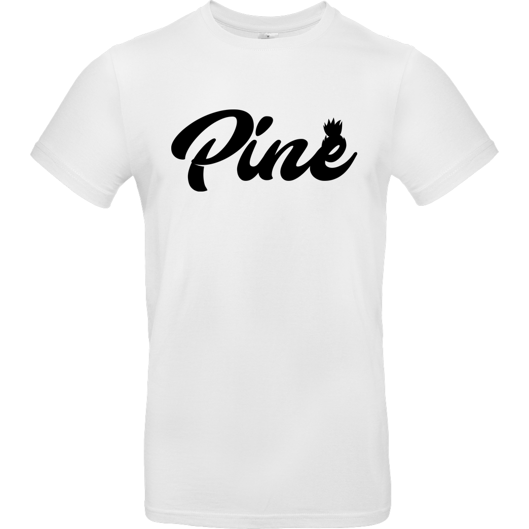 Pine Pine - Logo T-Shirt B&C EXACT 190 - Weiß