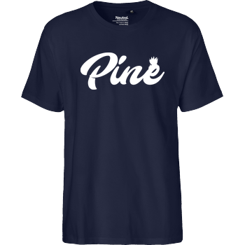 Pine - Logo Fairtrade T-Shirt - navy