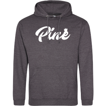 Pine - Logo JH Hoodie - Dark heather grey