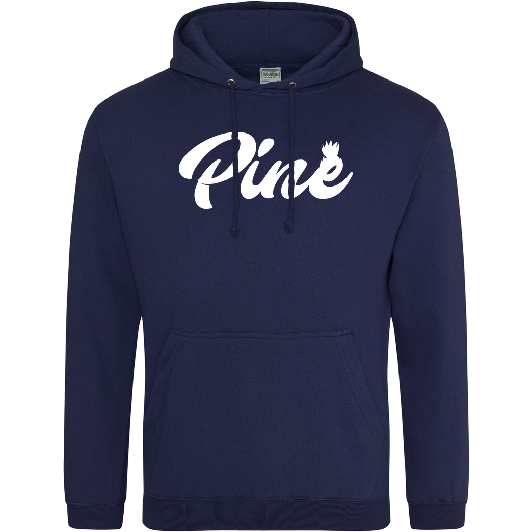Pine Pine - Logo Sweatshirt JH Hoodie - Navy
