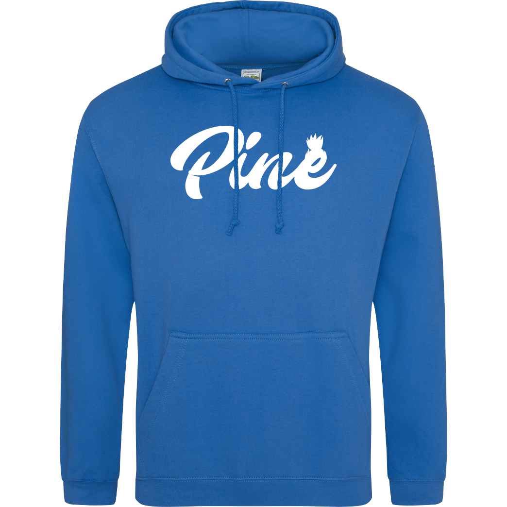 Pine Pine - Logo Sweatshirt JH Hoodie - saphirblau