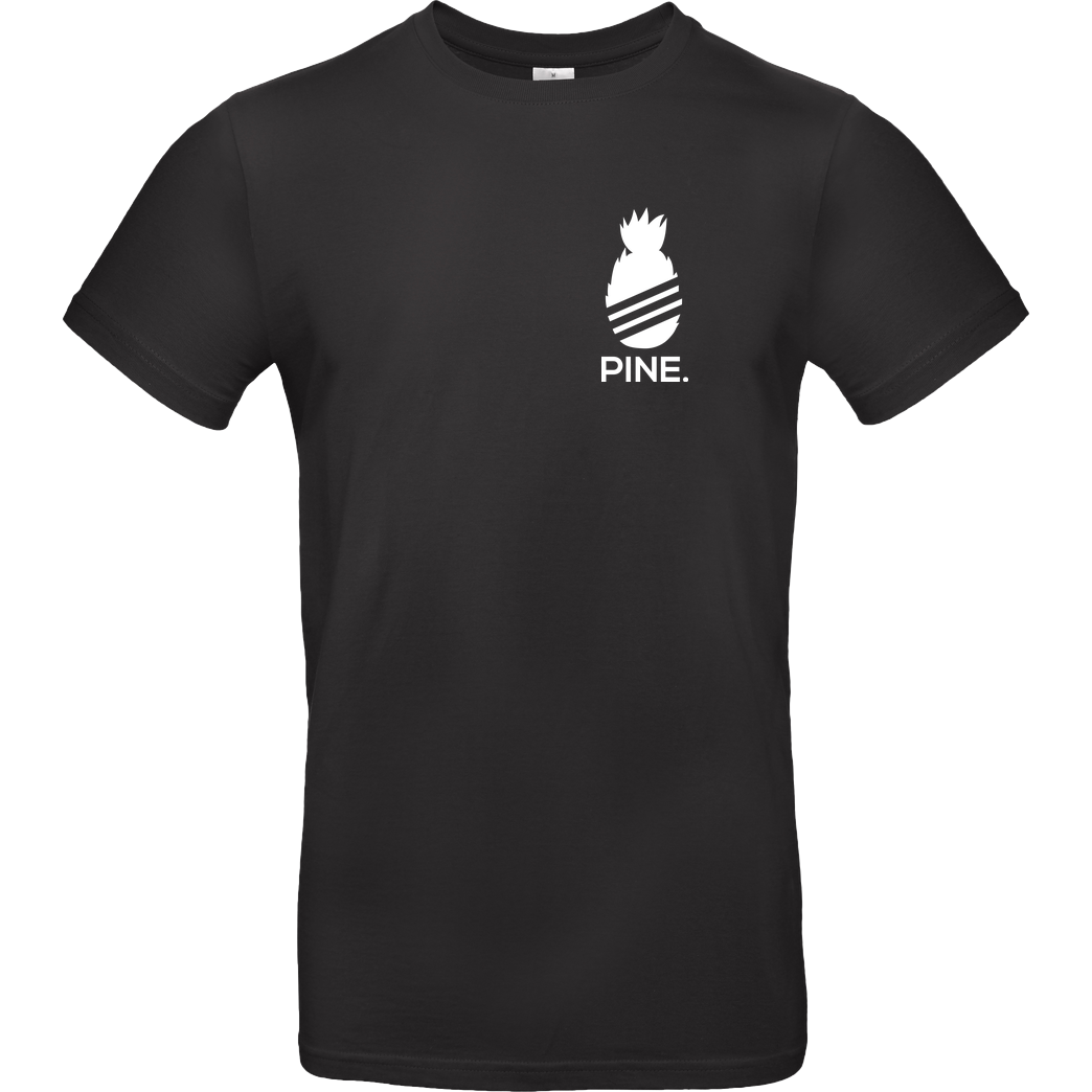 Pine Pine - Sporty Pine T-Shirt B&C EXACT 190 - Schwarz
