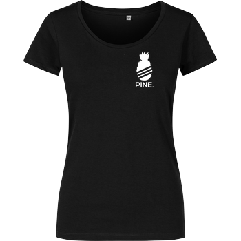 Pine - Sporty Pine Damenshirt schwarz
