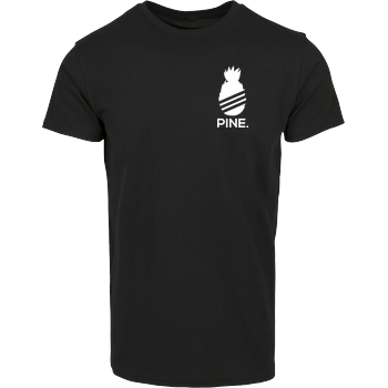 Pine - Sporty Pine Hausmarke T-Shirt  - Schwarz