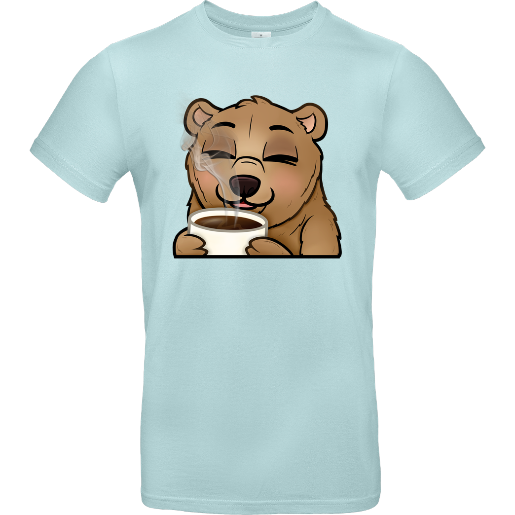 Powie Powie - Kaffee T-Shirt B&C EXACT 190 - Mint