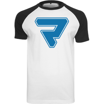 Powie - Logo Raglan-Shirt weiß
