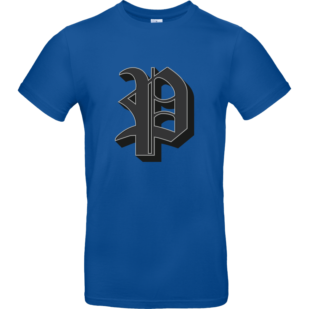 Poxari Poxari - Logo T-Shirt B&C EXACT 190 - Royal