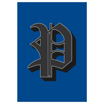 Poxari - Logo Kunstdruck royal