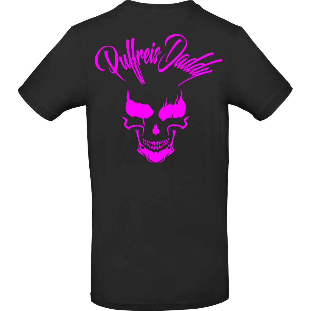 None Puffreisdaddy - Skull Logo T-Shirt B&C EXACT 190 - Schwarz