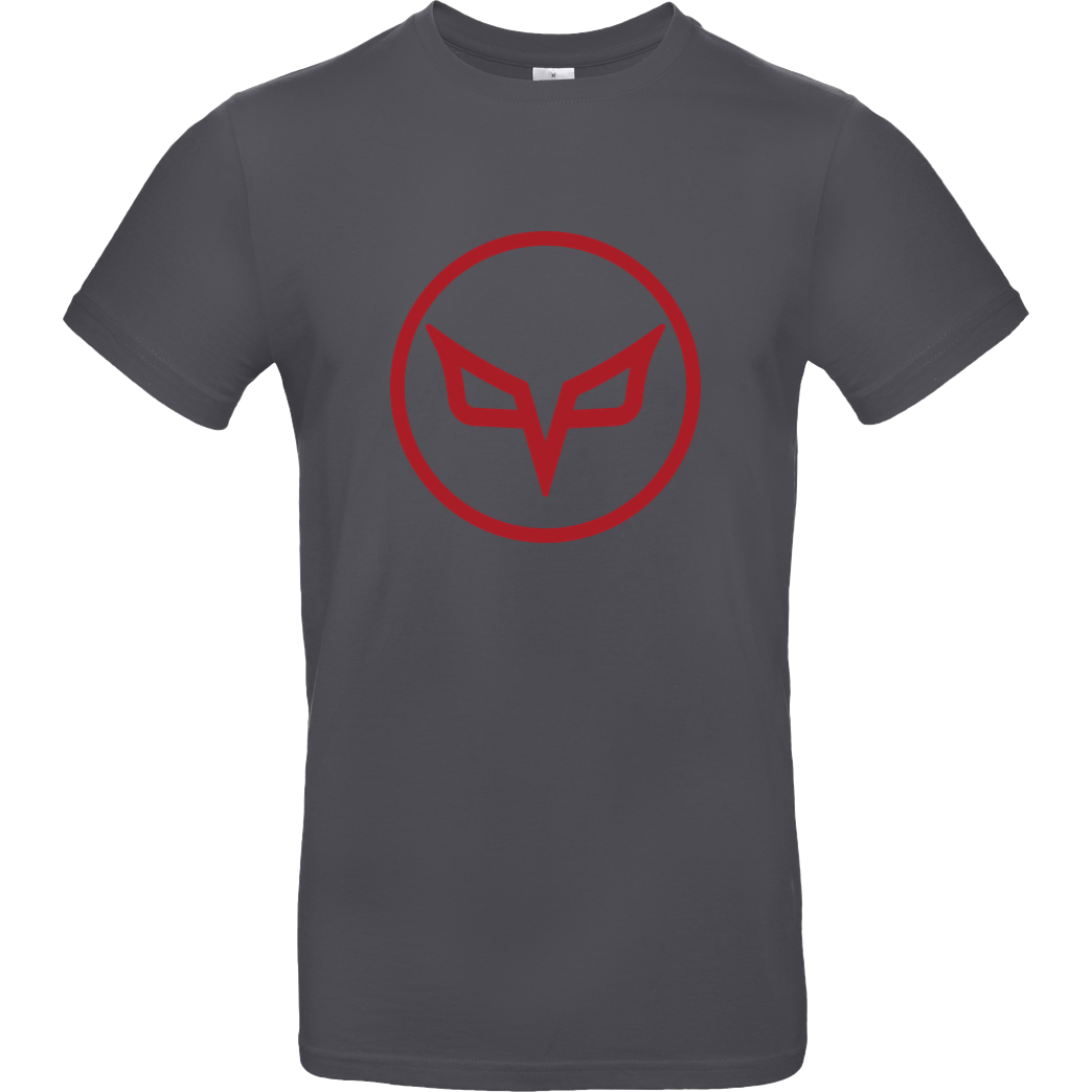 PvP PVP - Circle Logo Large T-Shirt B&C EXACT 190 - Dark Grey