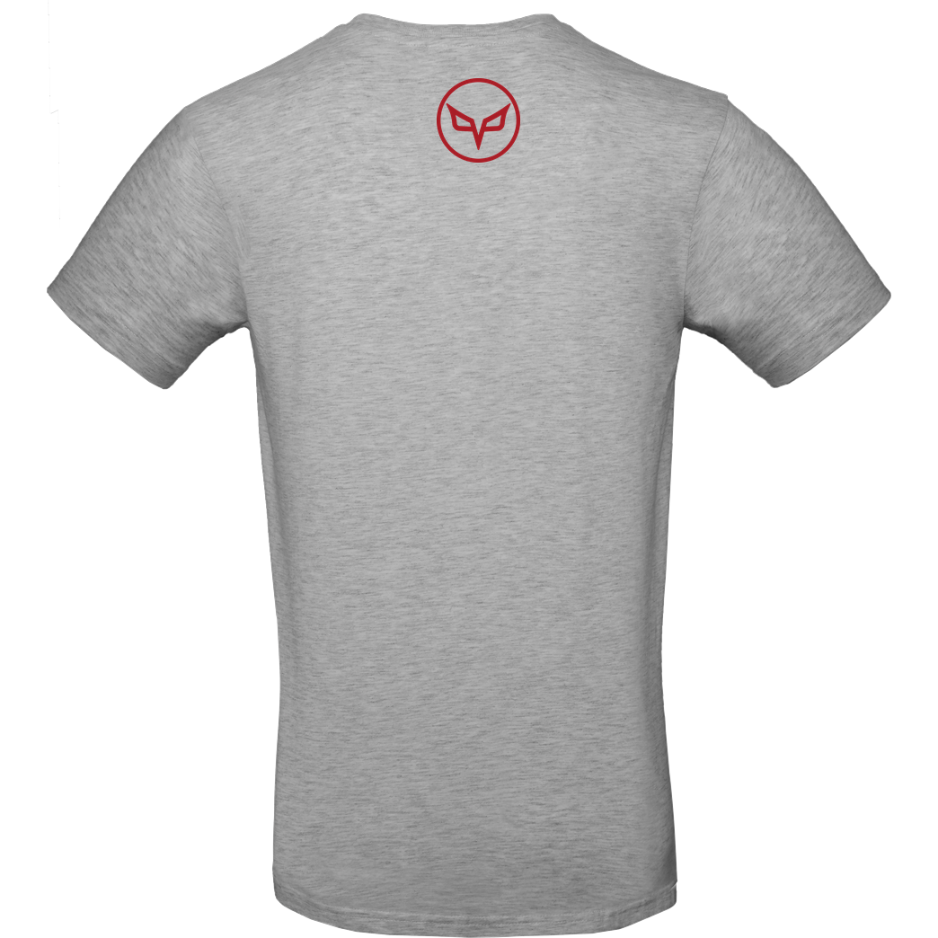 PvP PVP - Circle Logo Large T-Shirt B&C EXACT 190 - heather grey