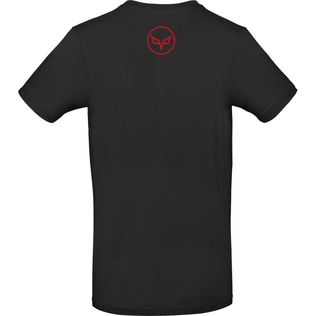 PvP PVP - Circle Logo Large T-Shirt B&C EXACT 190 - Schwarz