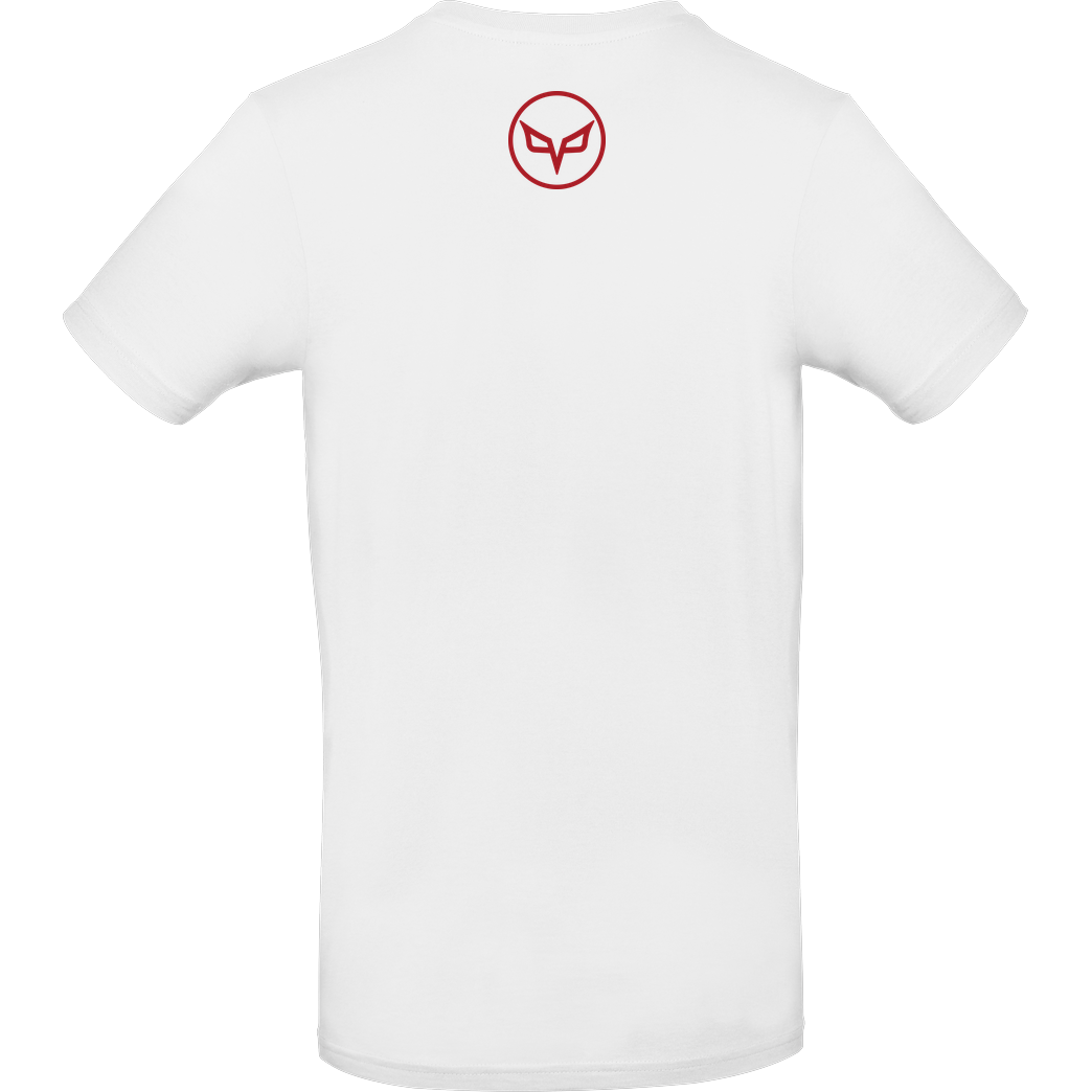 PvP PVP - Circle Logo Large T-Shirt B&C EXACT 190 - Weiß