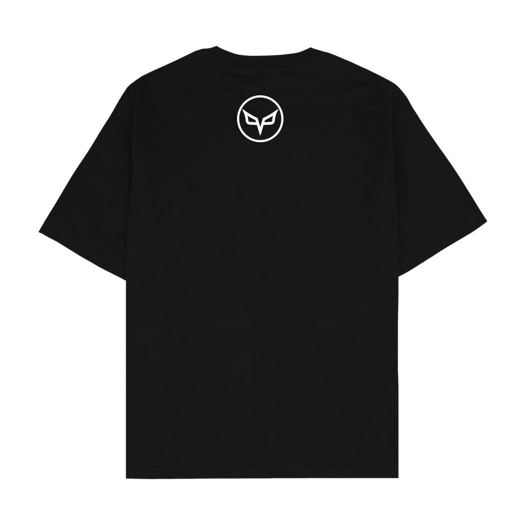 PvP PVP - Circle Logo Large T-Shirt Oversize T-Shirt - Schwarz