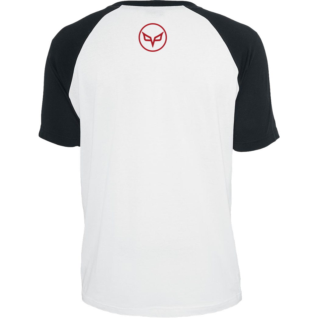 PvP PVP - Circle Logo Large T-Shirt Raglan-Shirt weiß