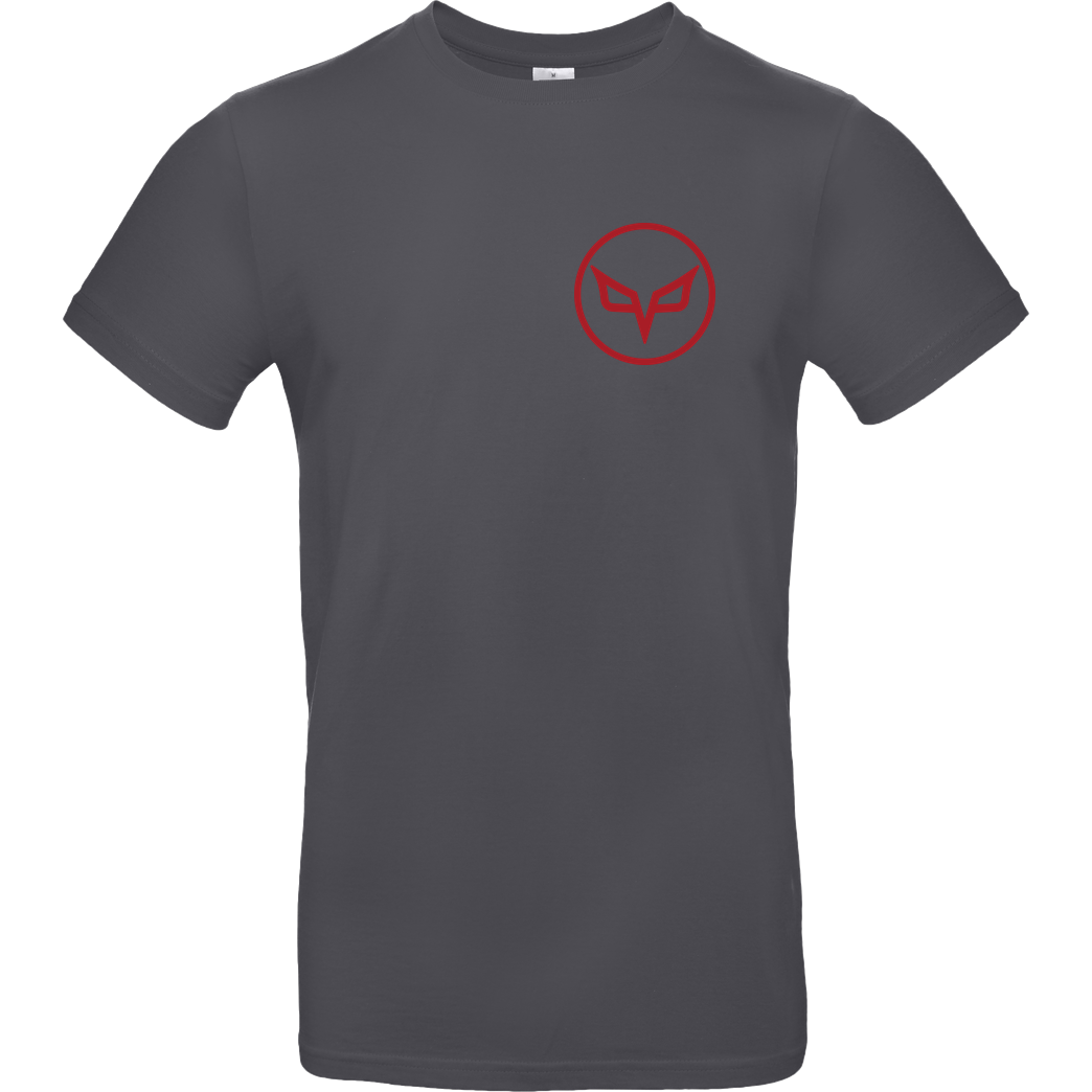 PvP PVP - Circle Logo Small T-Shirt B&C EXACT 190 - Dark Grey