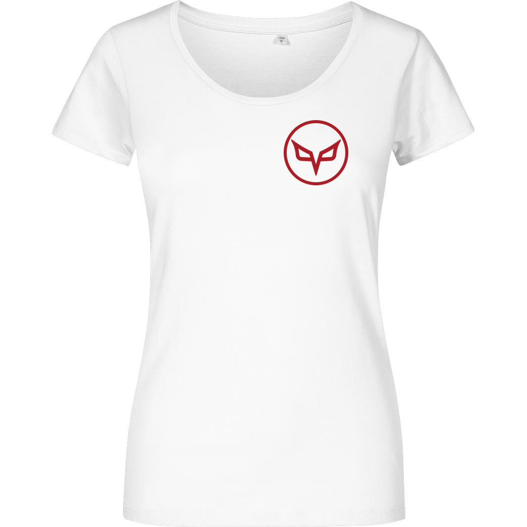 PvP PVP - Circle Logo Small T-Shirt Damenshirt weiss