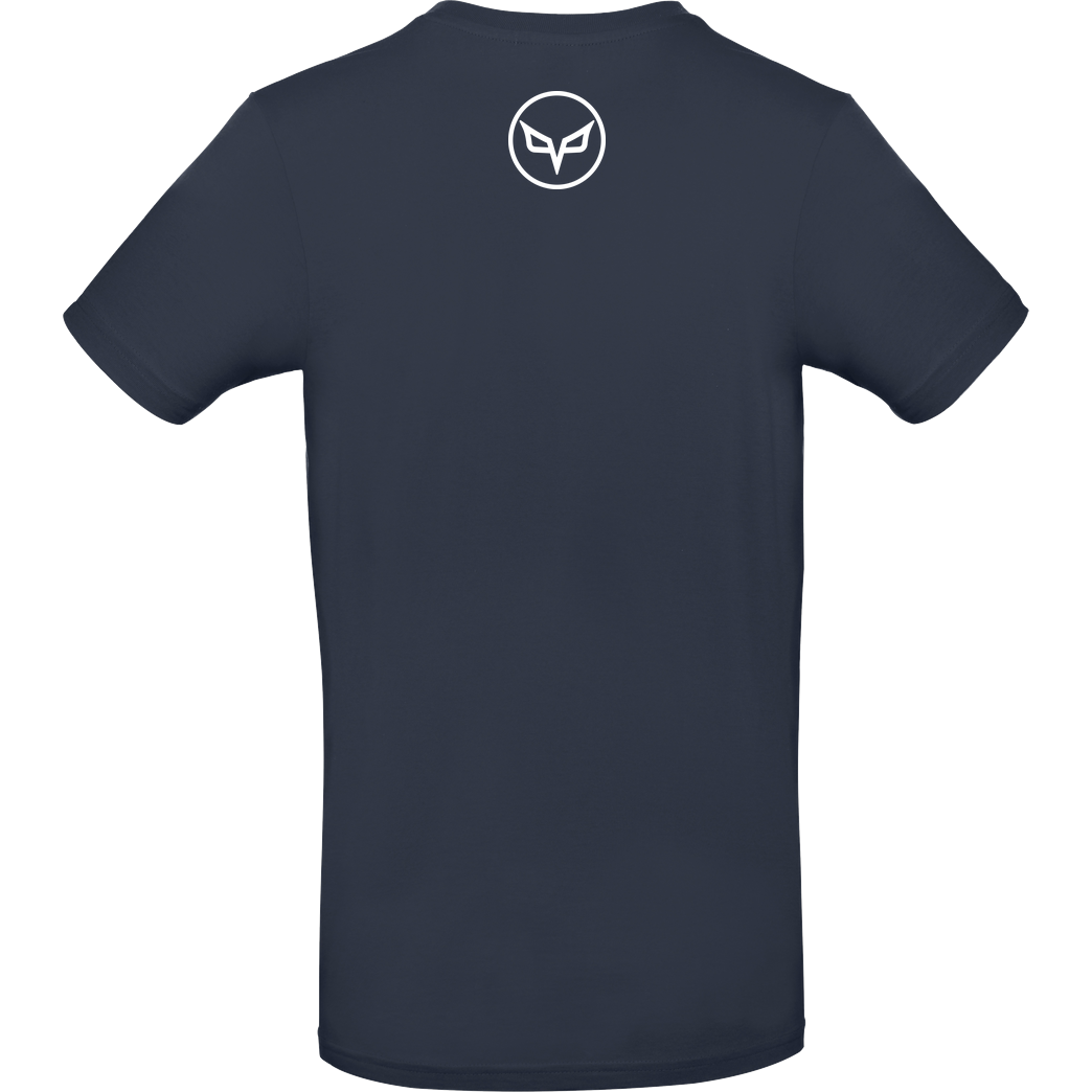 PvP PVP - Trollface T-Shirt B&C EXACT 190 - Navy