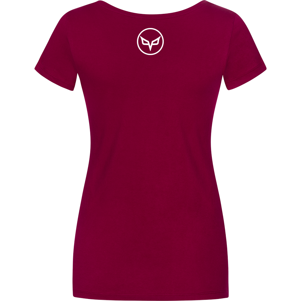 PvP PVP - Trollface T-Shirt Damenshirt berry