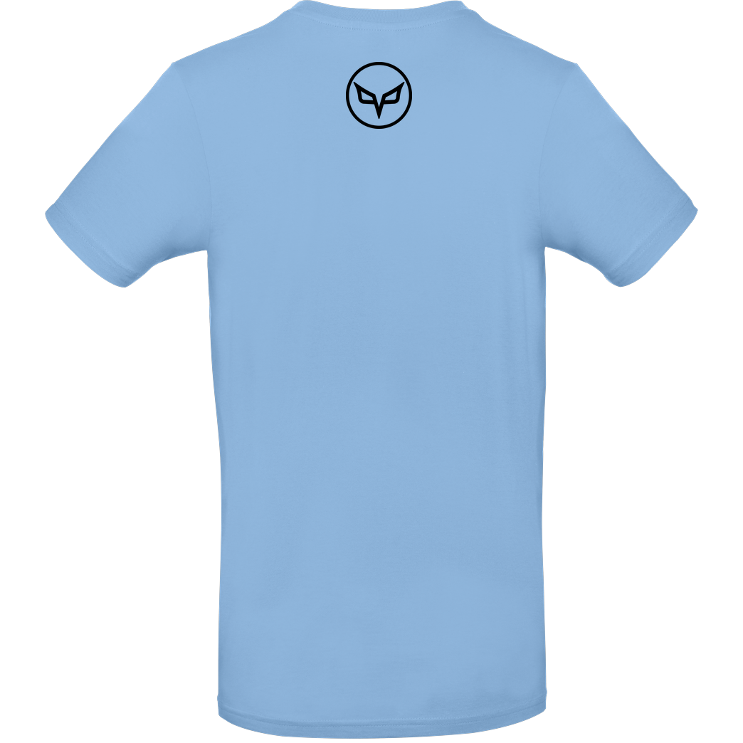 PvP PVP - Trollface T-Shirt B&C EXACT 190 - Hellblau