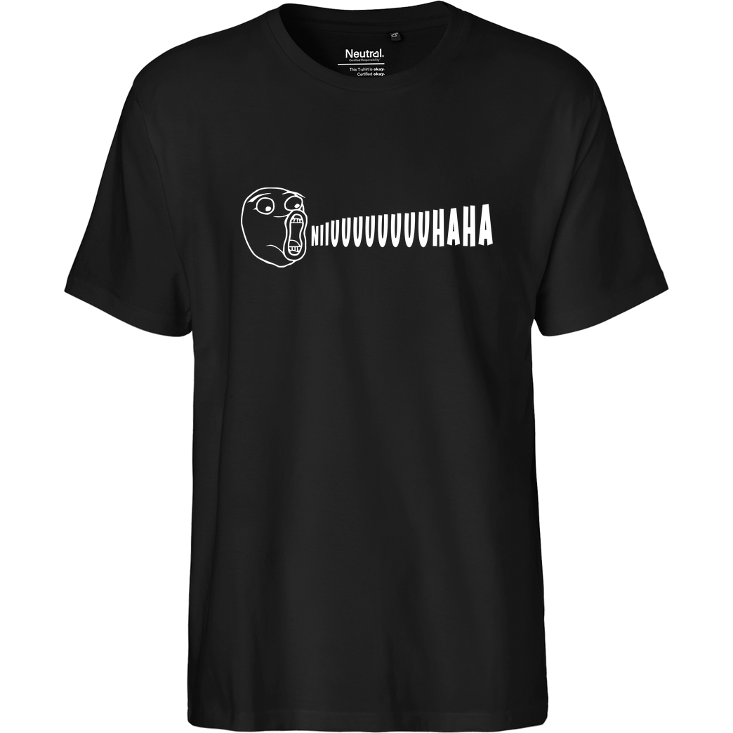 PvP PVP - Trollface T-Shirt Fairtrade T-Shirt - schwarz