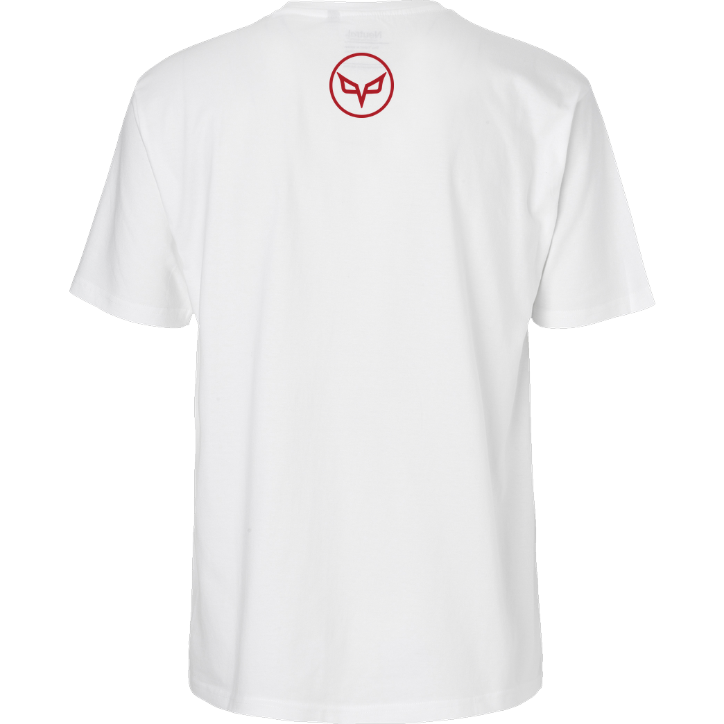 PvP PVP - Trollface T-Shirt Fairtrade T-Shirt - weiß