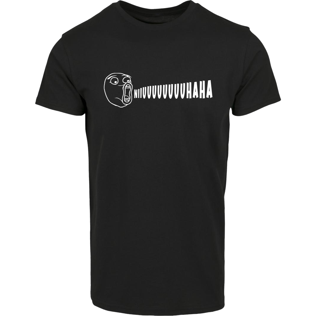 PvP PVP - Trollface T-Shirt Hausmarke T-Shirt  - Schwarz