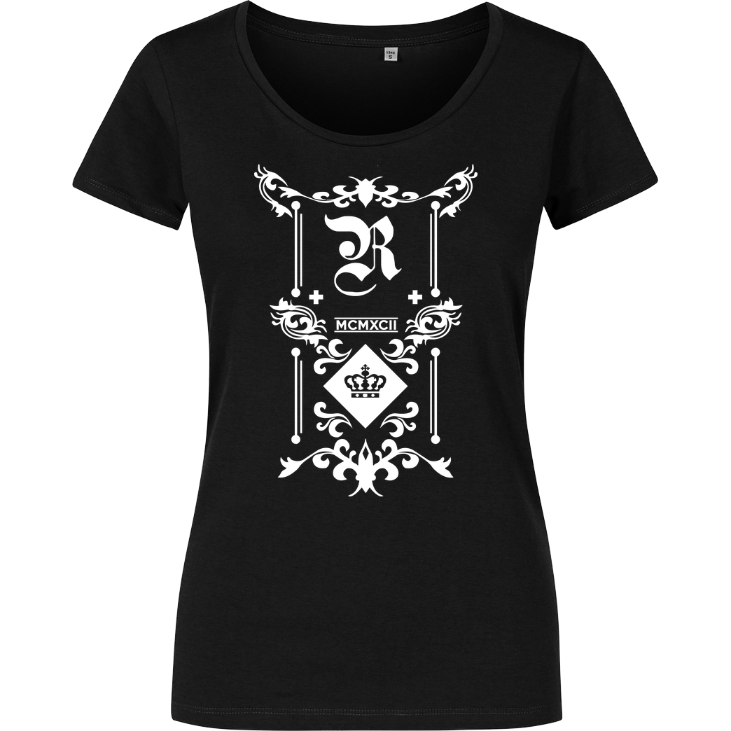 RoyaL RoyaL - Classic T-Shirt Damenshirt schwarz