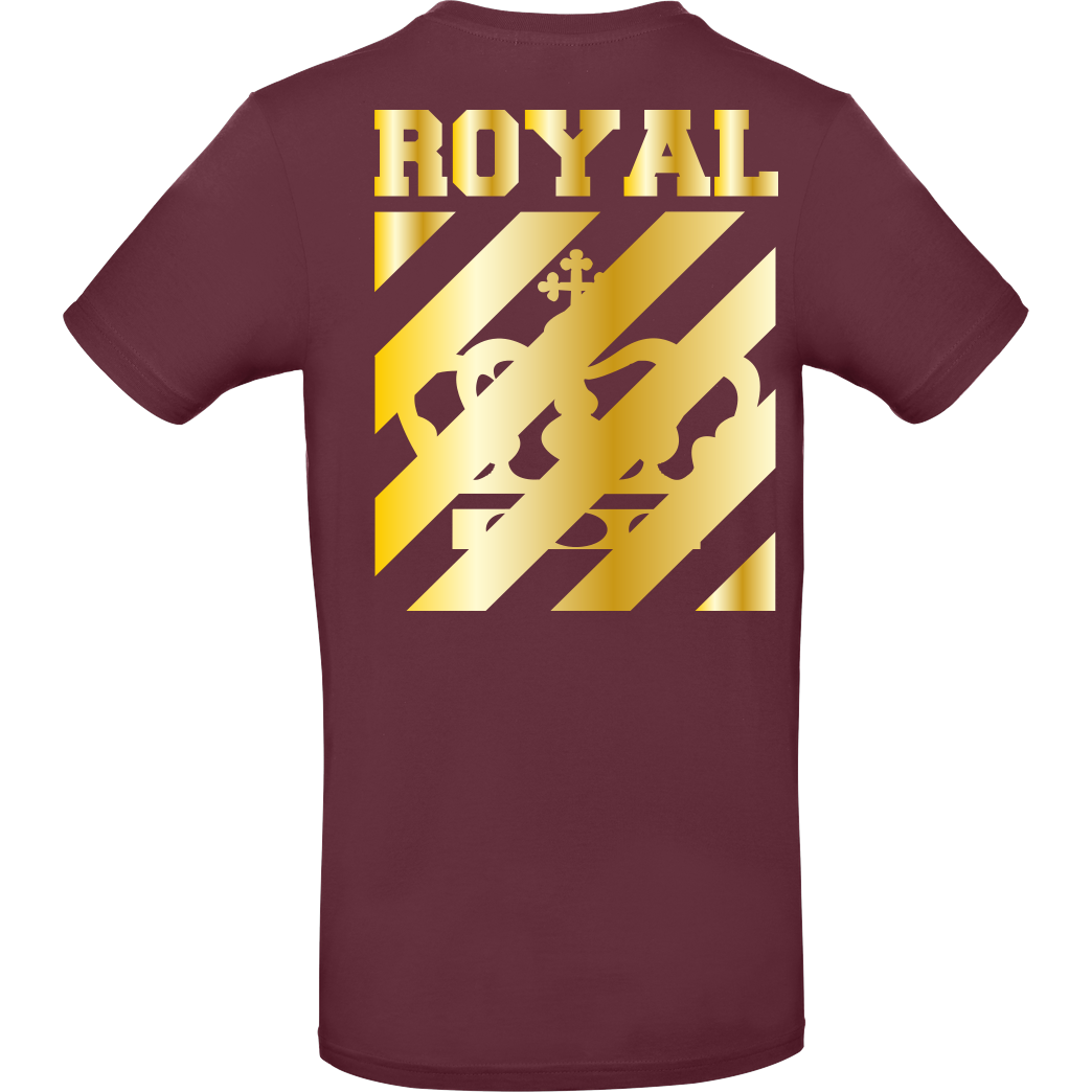 RoyaL RoyaL - King T-Shirt B&C EXACT 190 - Bordeaux