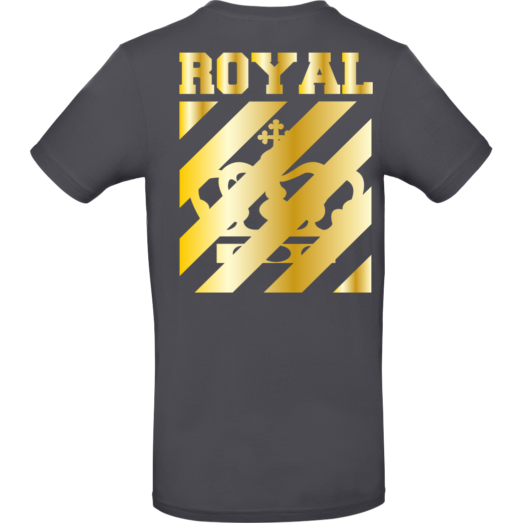 RoyaL RoyaL - King T-Shirt B&C EXACT 190 - Dark Grey