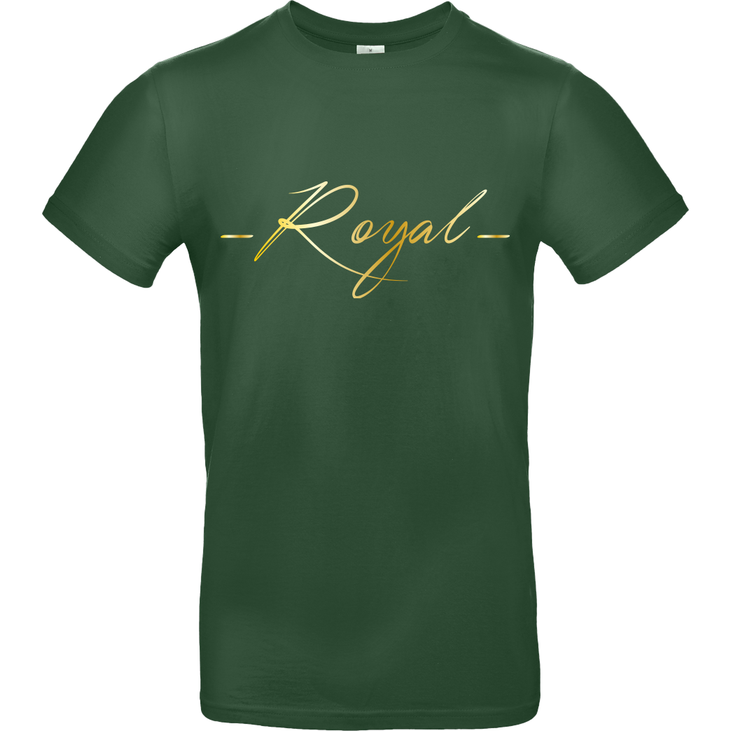 RoyaL RoyaL - King T-Shirt B&C EXACT 190 - Flaschengrün